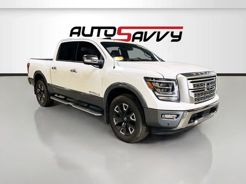 Used 2021 Nissan Titan Platinum Reserve w/ Moonroof Package AWD/4WD image 1