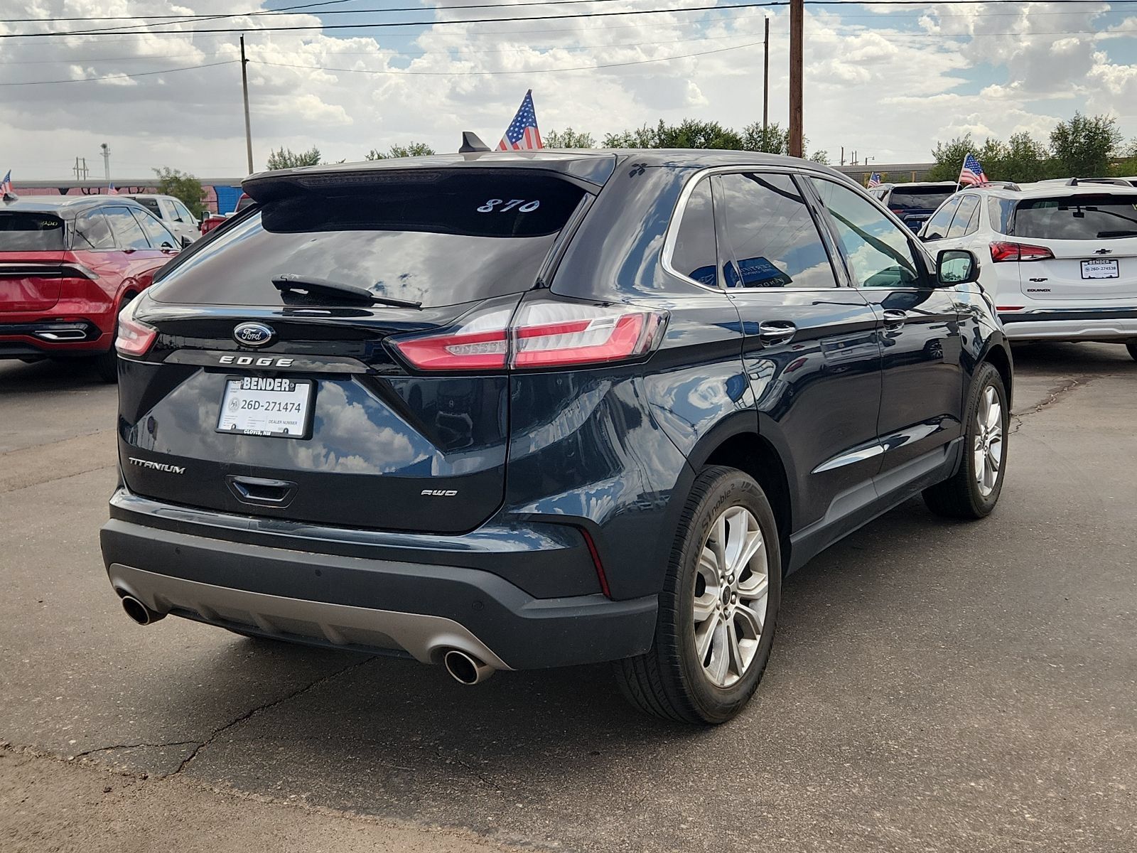 Used 2023 Ford Edge Titanium w/ Equipment Group 301A AWD/4WD image 4