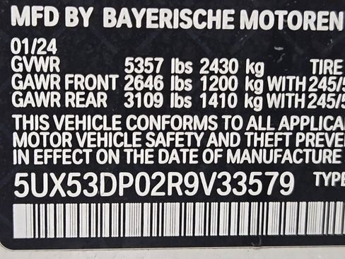 Certified 2024 BMW X3 xDrive30i w/ Convenience Package image 23