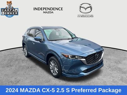 Used 2024 MAZDA CX-5 AWD 2.5 S w/ Preferred Package