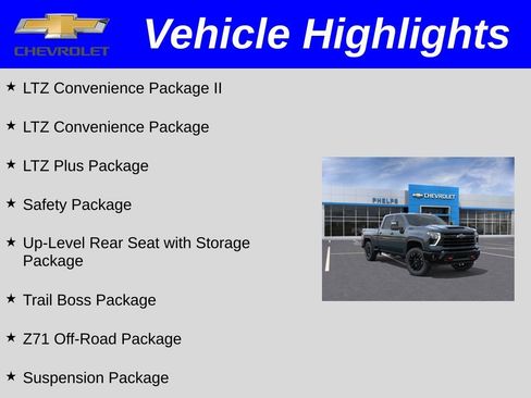 New 2026 Chevrolet Silverado 2500 LTZ w/ LTZ Plus Package AWD/4WD image 2