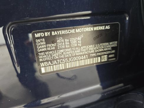 Used 2018 BMW 530i xDrive AWD/4WD image 34