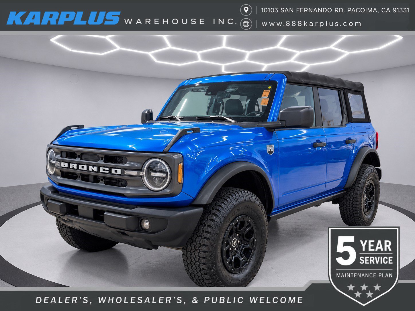 Used 2021 Ford Bronco Big Bend AWD/4WD image 1
