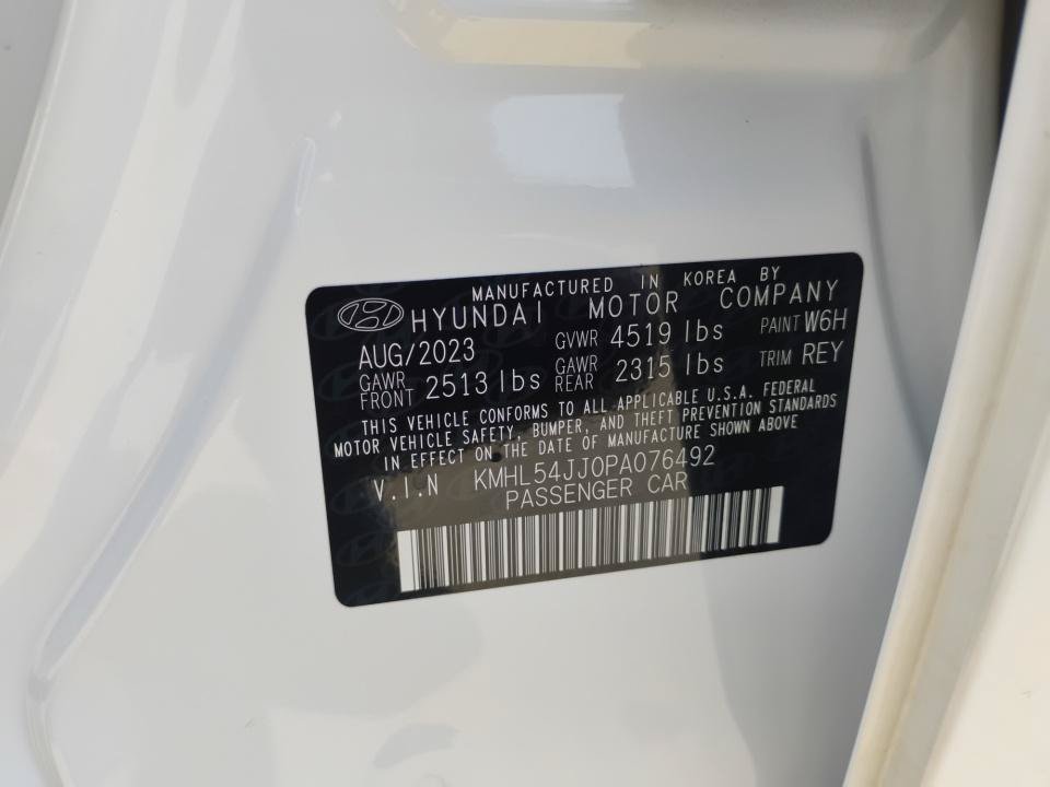 Used 2023 Hyundai Sonata Limited w/ Cargo Package FWD image 39