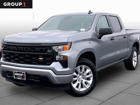 Used 2024 Chevrolet Silverado 1500 Custom AWD/4WD image 1