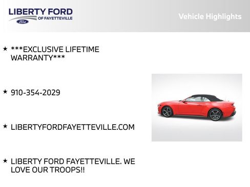 Used 2024 Ford Mustang Convertible image 5