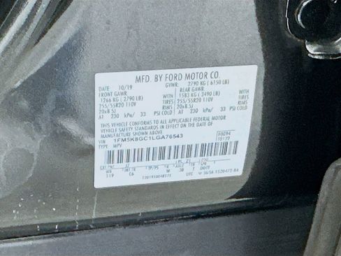 Used 2020 Ford Explorer ST AWD/4WD image 34