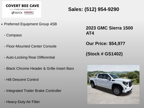 Used 2023 GMC Sierra 1500 AT4 AWD/4WD image 18