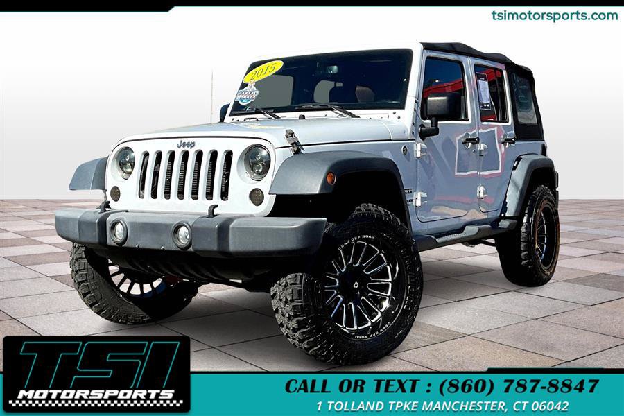 Used 2015 Jeep Wrangler Unlimited Sport w/ Quick Order Package 24S AWD/4WD image 1