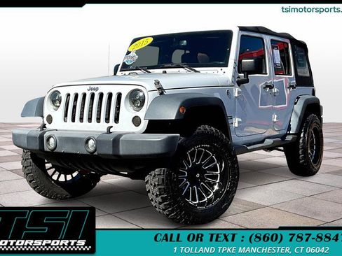 Used 2015 Jeep Wrangler Unlimited Sport w/ Quick Order Package 24S AWD/4WD image 1