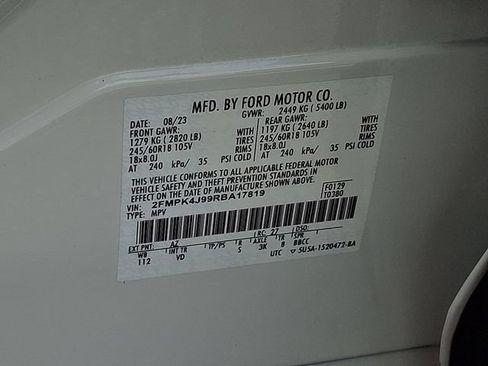 Certified 2024 Ford Edge SEL w/ Convenience Package AWD/4WD image 28