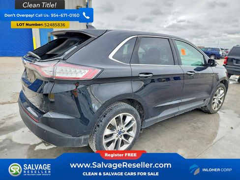 Used 2018 Ford Edge Titanium w/ Equipment Group 301A FWD image 4
