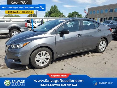 Used 2021 Nissan Versa S FWD image 1