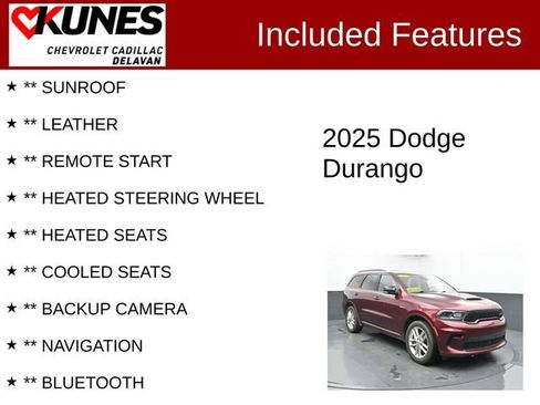 Used 2025 Dodge Durango R/T AWD/4WD image 3