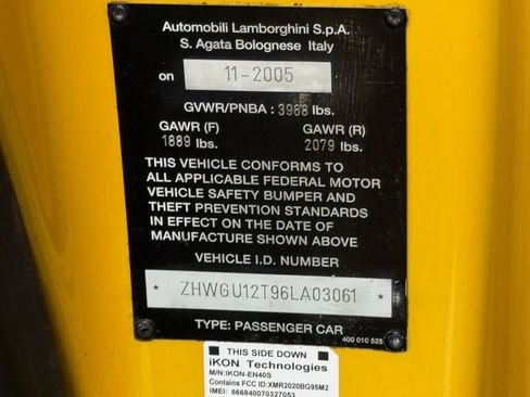 Used 2006 Lamborghini Gallardo SE Coupe 2D image 43