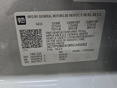 Used 2024 GMC Sierra 1500 SLE AWD/4WD image 35