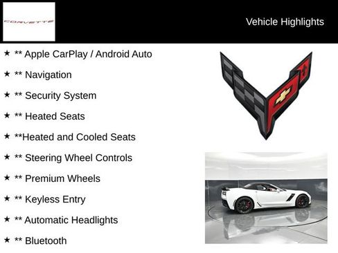 Used 2019 Chevrolet Corvette Z06 RWD image 2