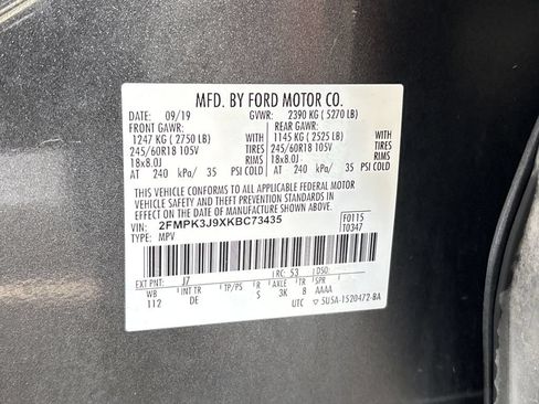 Used 2019 Ford Edge SEL FWD image 27