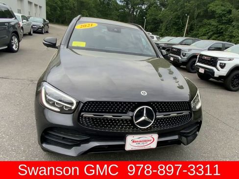 Used 2021 Mercedes-Benz GLC 300 4MATIC w/ AMG Line image 3