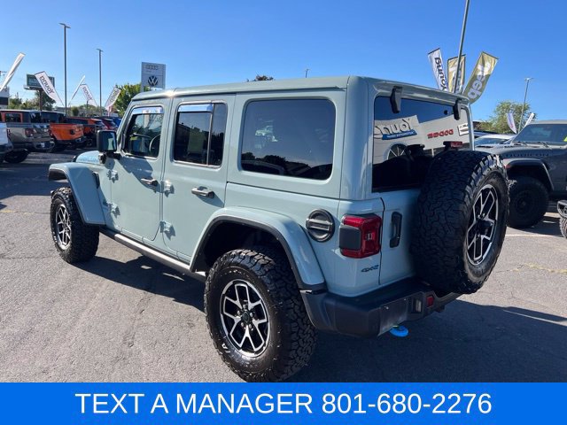 Used 2024 Jeep Wrangler Unlimited Rubicon 4xe AWD/4WD image 3