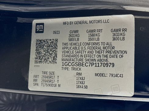 Used 2023 Chevrolet Colorado W/T image 59