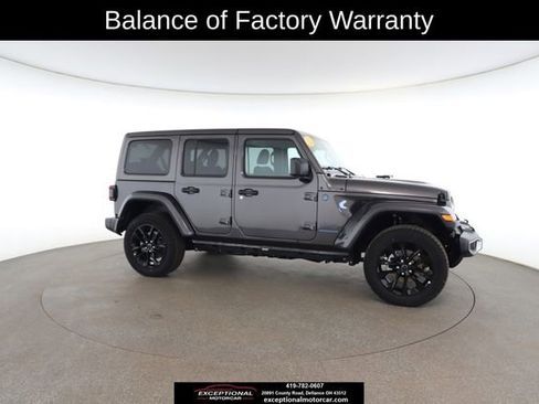 Used 2025 Jeep Wrangler Sahara 4xe w/ Safety Group image 25