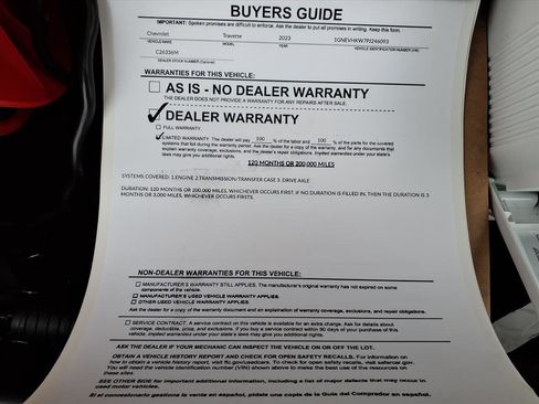 Used 2023 Chevrolet Traverse LT w/ LT Premium Package image 35