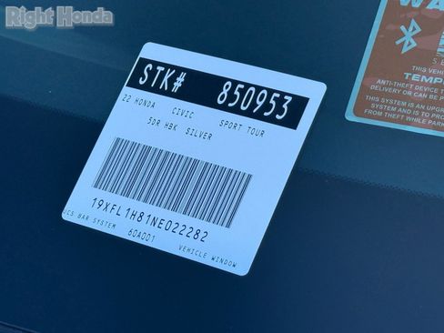 Certified 2022 Honda Civic Sport Touring image 33