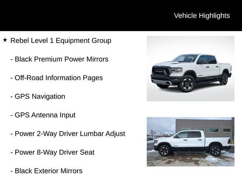 Used 2023 RAM 1500 Rebel w/ Rebel Level 1 Equipment Group image 11