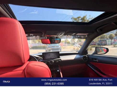 Used 2024 Lexus IS 350 F Sport w/ Blackout Package image 16