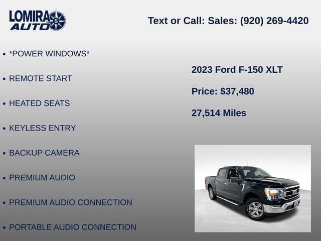 Used 2023 Ford F150 XLT w/ Equipment Group 302A High AWD/4WD image 33