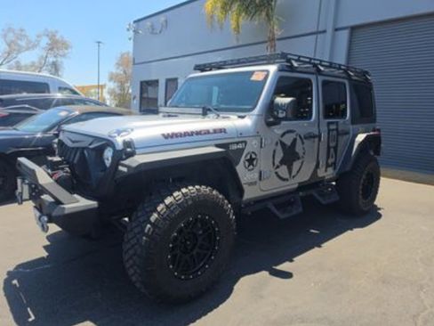 Used 2020 Jeep Wrangler Unlimited Sport S AWD/4WD image 1