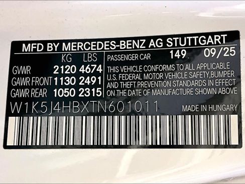 New 2026 Mercedes-Benz CLA 250 4MATIC image 12
