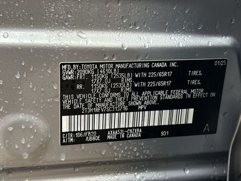 Used 2025 Toyota RAV4 LE FWD image 28