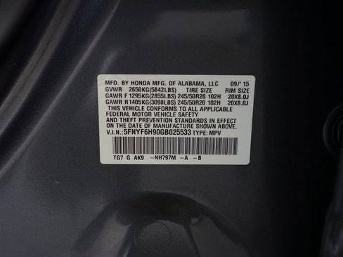 Used 2016 Honda Pilot Touring image 28