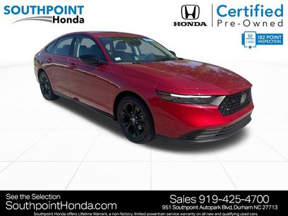 Certified 2025 Honda Accord SE