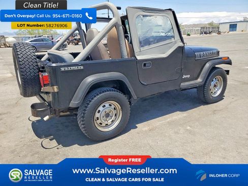 Used 1989 Jeep Wrangler 4WD image 4