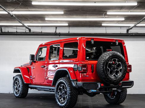 Used 2022 Jeep Wrangler Unlimited Rubicon 4xe w/ Cold Weather Group image 3