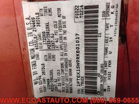 Used 1994 Ford F150 XL image 16