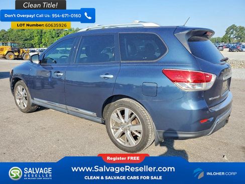 Used 2013 Nissan Pathfinder Platinum w/ Platinum Premium Pkg FWD image 3