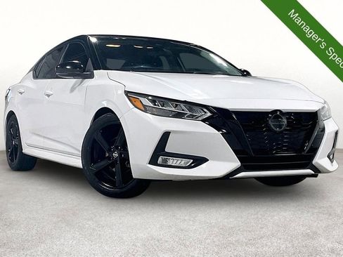 Used 2023 Nissan Sentra SR w/ Midnight Edition Package FWD image 1