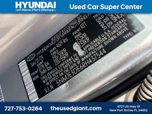 Used 2024 Hyundai Tucson Limited image 14