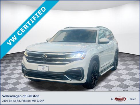 Used 2021 Volkswagen Atlas SEL Premium image 1