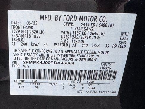 Used 2023 Ford Edge SEL image 43