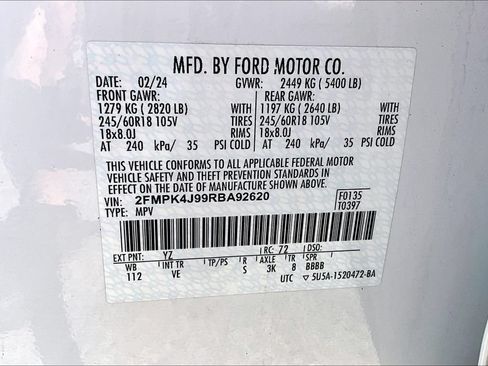 Used 2024 Ford Edge SEL AWD/4WD image 31