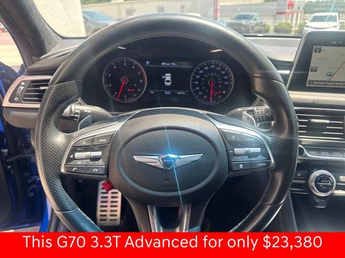 Used 2019 Genesis G70 3.3T Advanced w/ Sport Package RWD image 17