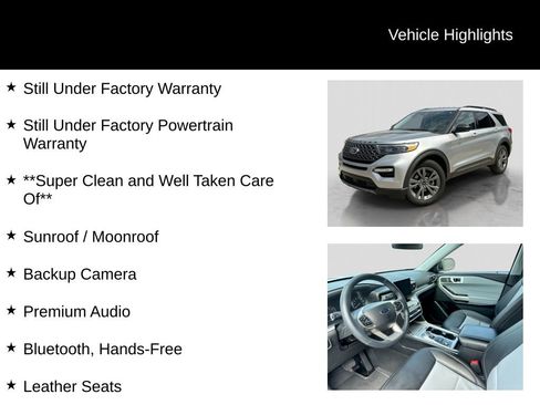 Certified 2023 Ford Explorer XLT w/ Equipment Group 202A AWD/4WD image 16