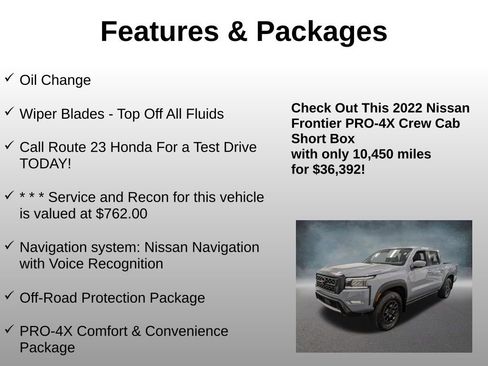 Used 2022 Nissan Frontier PRO-4X w/ Pro-4X Premium Package image 4