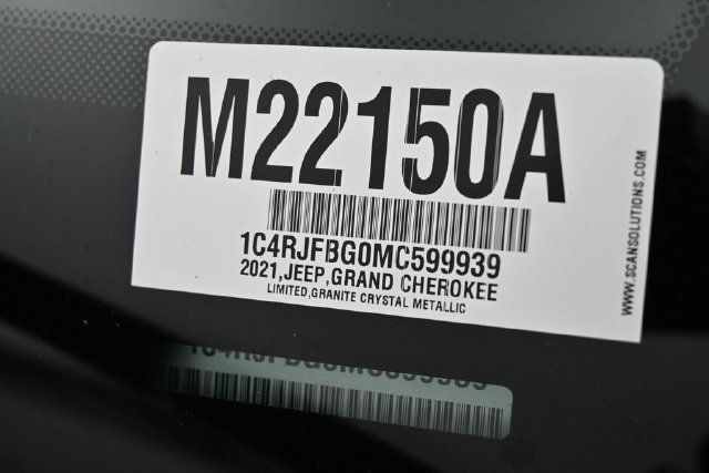 Used 2021 Jeep Grand Cherokee Limited w/ Luxury Group II AWD/4WD image 32