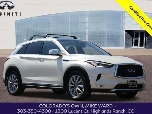 Certified 2020 INFINITI QX50 Luxe w/ Navigation Package image 8